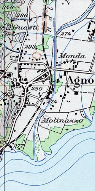 Unterwegs in Agno, Agno 1962