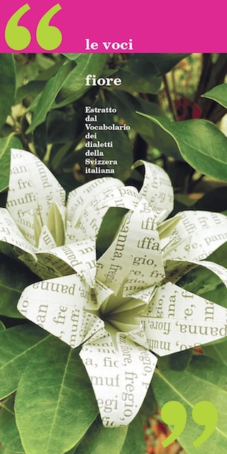 Buch-Hinweise, FIORE

Soeben erschien der 23. Band der Reihe "le voci", herausgegeben vom Centro di Dialettologia e di Etnografia (CDE) des Kantons Tessin. Er versammelt alle relevanten Eintragungen (Wortformen, Kinderreime, Liedtexte, Sprichwörter und Redensarten etc.), welche sich im Vocabolario dei dialetti della Svizzera italiana finden und reichert sie an mit Fotografien und Illustrationen, um den naturgemäss trockenen Charakter des Wörterbuches leichter bekömmlich zu machen.

Die ganze Reihe und das Bestellformular für die andern Bände der Reihe "le voci" finden sich hier.