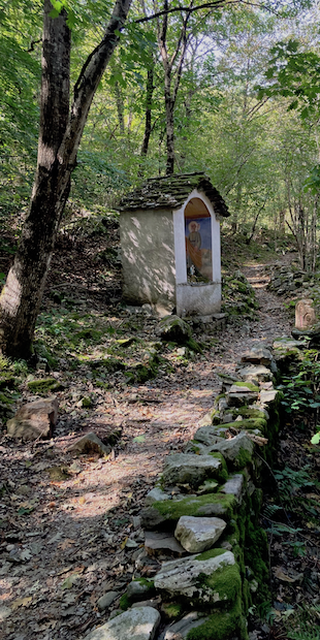 Someo und sein Fluss, Der Bildstock an der Grenze, Foto: Bernhard Graf