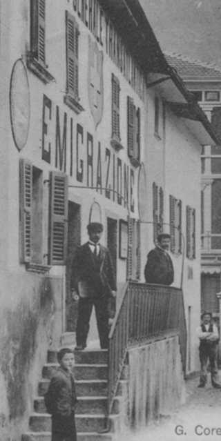 Bodio, Bodio - EMIGRAZIONE - um 1900