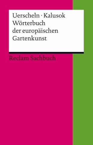 Buch-Hinweise, "Das Wörterbuch erschliesst das weite Feld der Gartenkunst ..." (aus dem Verlagstext)  und erklärt detailreich-fundiert -leichtverständlich, was beispielsweise im Parco Scherrer in Morcote vorgefunden wird etwa anlässlich von 4 lexikalischen Lesungen oder während öffentlichen Führungen bis Ende Saison 2025 anfangs November (SPAZIERGANG).